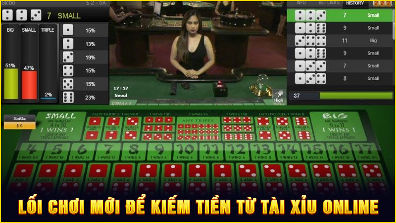 lối chơi mới để kiếm tiền từ tài xỉu online