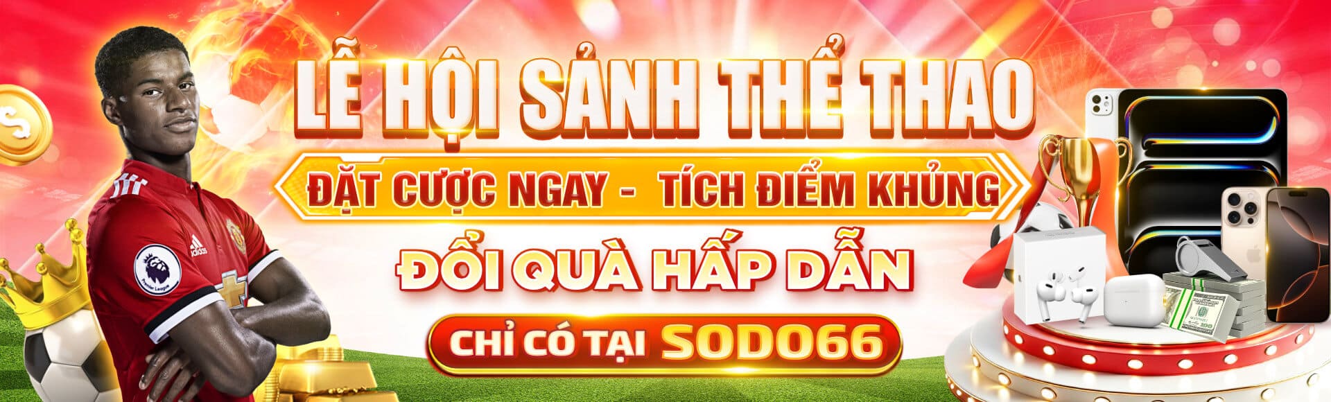 lễ hội thể thao tưng bừng nhận thưởng tại sodo casino