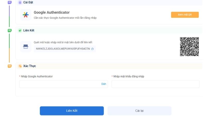 kích hoạt 2fa sodo casino